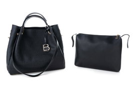 Lucky Bees Bandolera 275 Leather Black